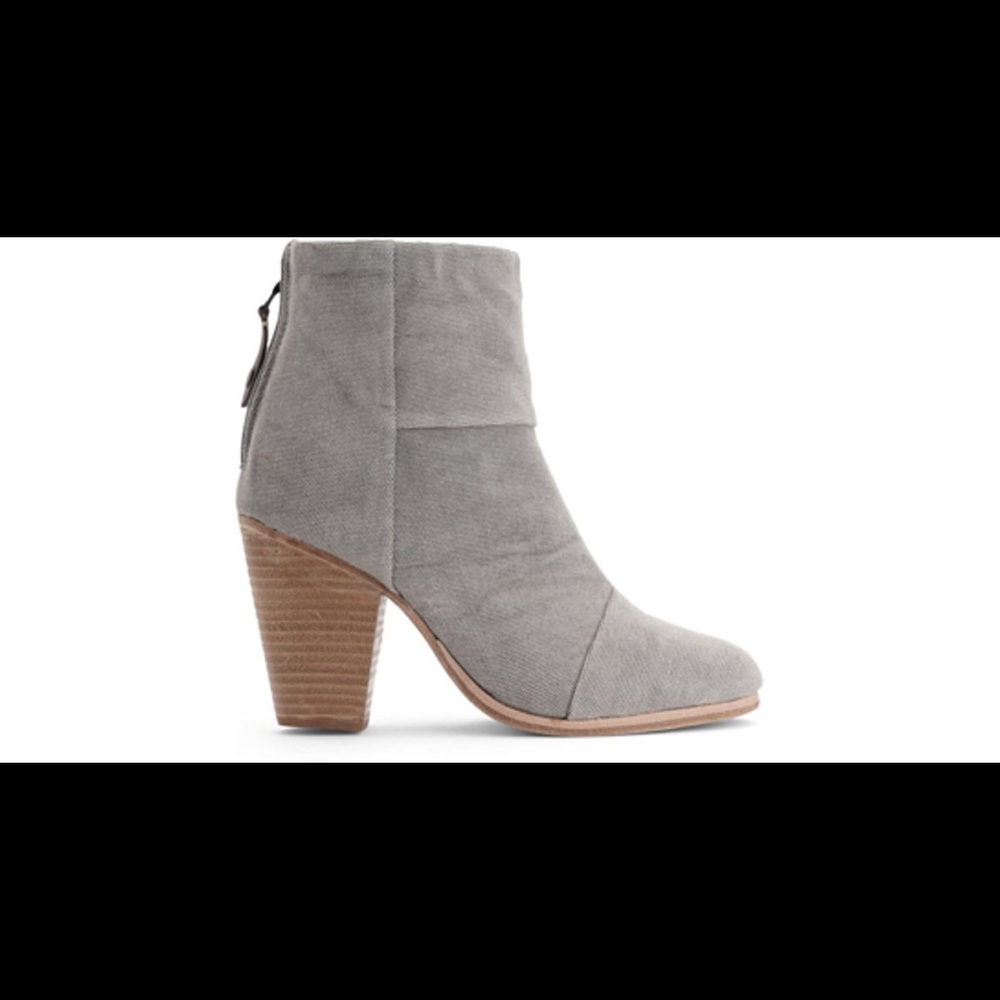 Rag & Bone Grey Classic Newbury Boots
